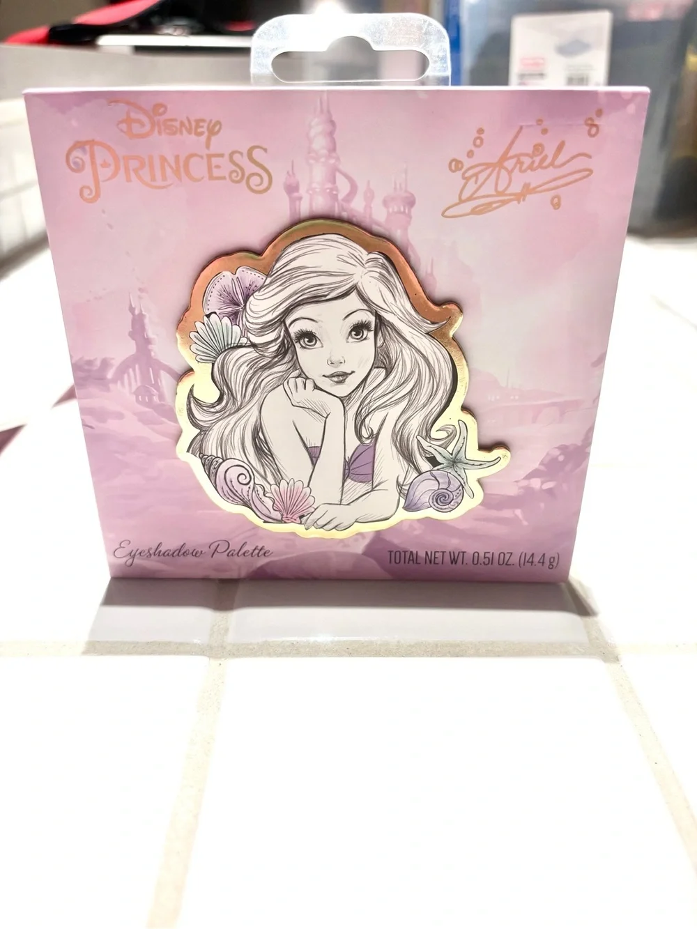 Disney Princess Little Mermaid Ariel Eyeshadow Palette 0.51oz Taste Beauty